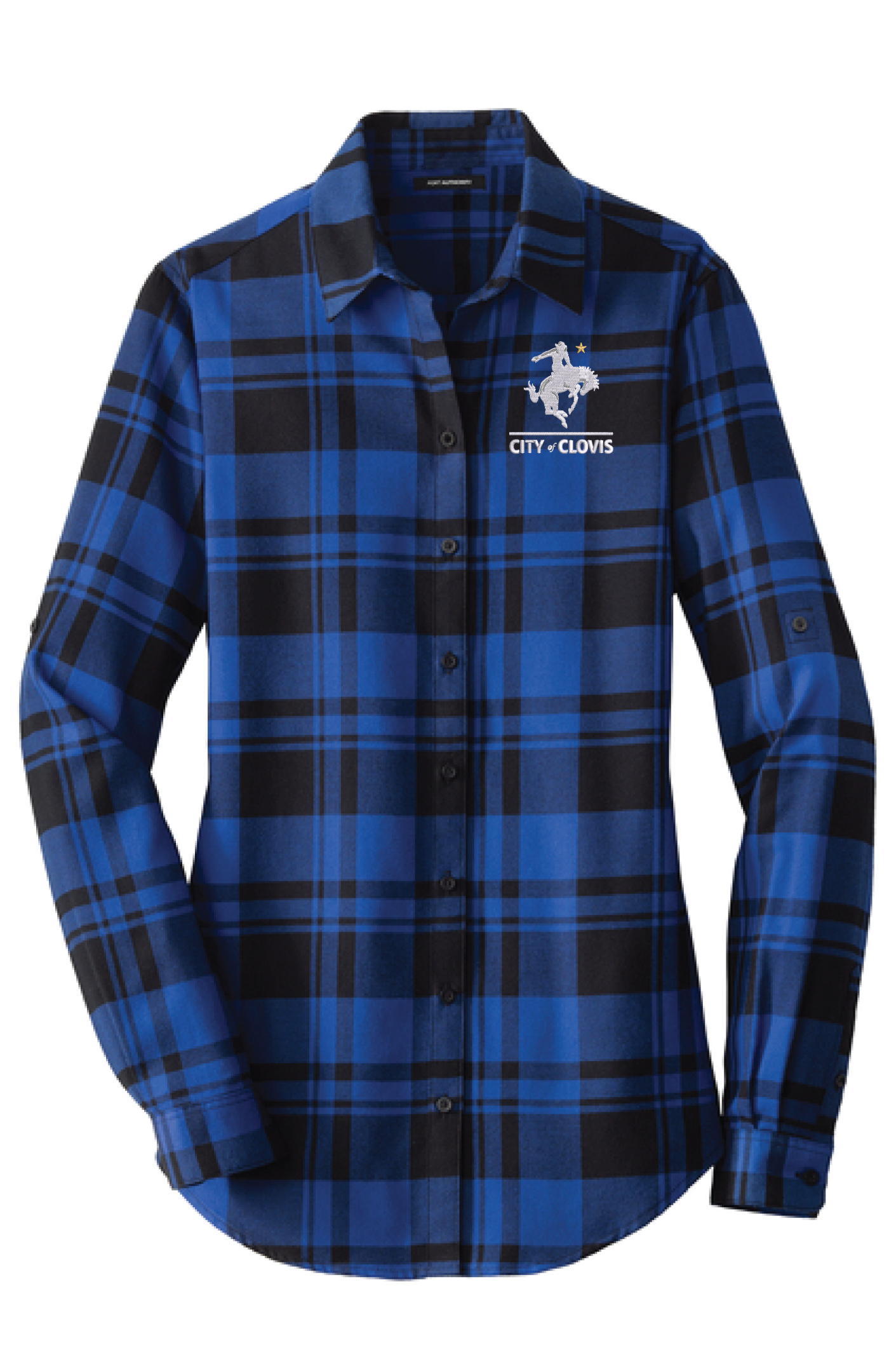 Port Authority® Women's Plaid Flannel Tunic