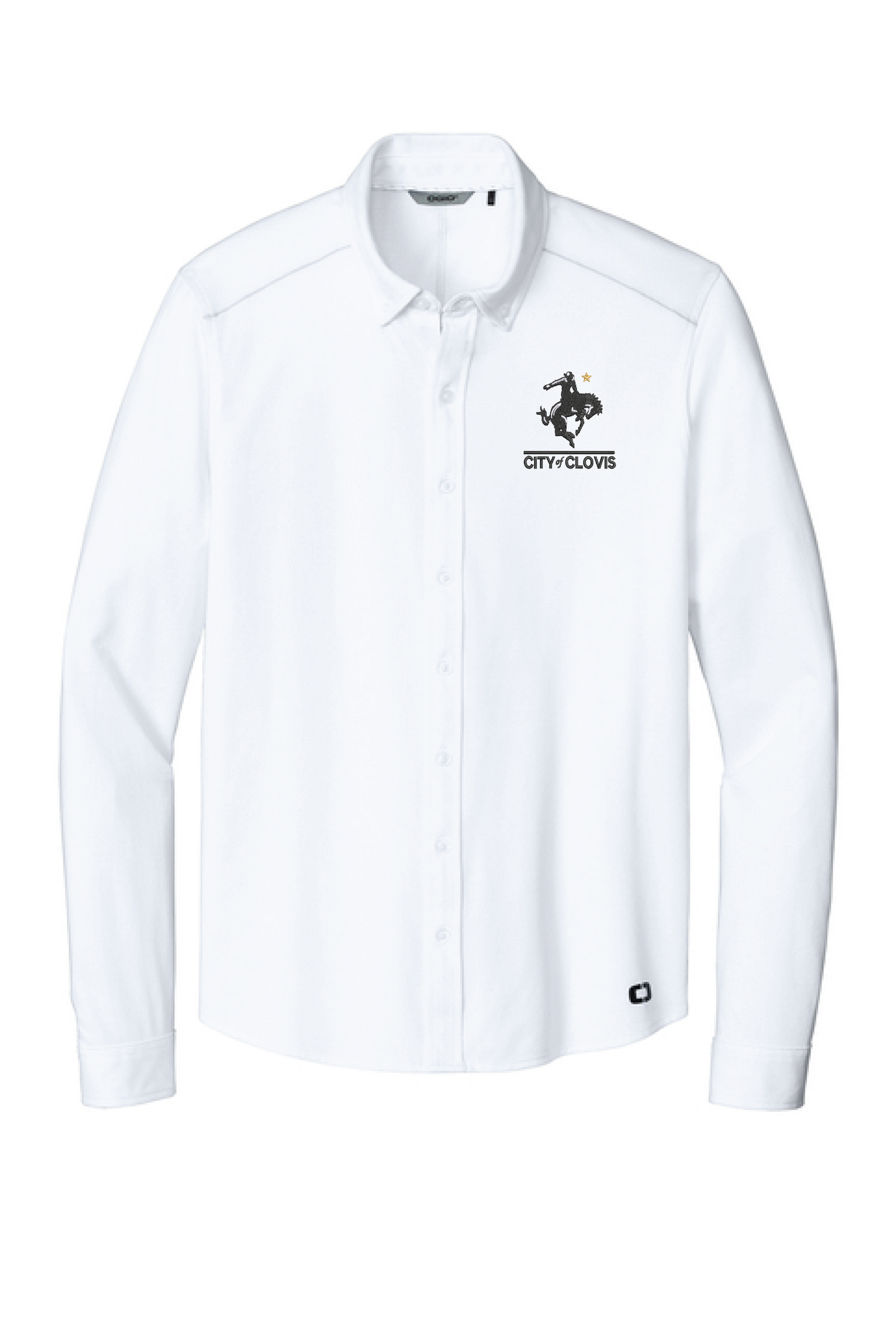 OGIO® Code Stretch Long Sleeve Button-Up