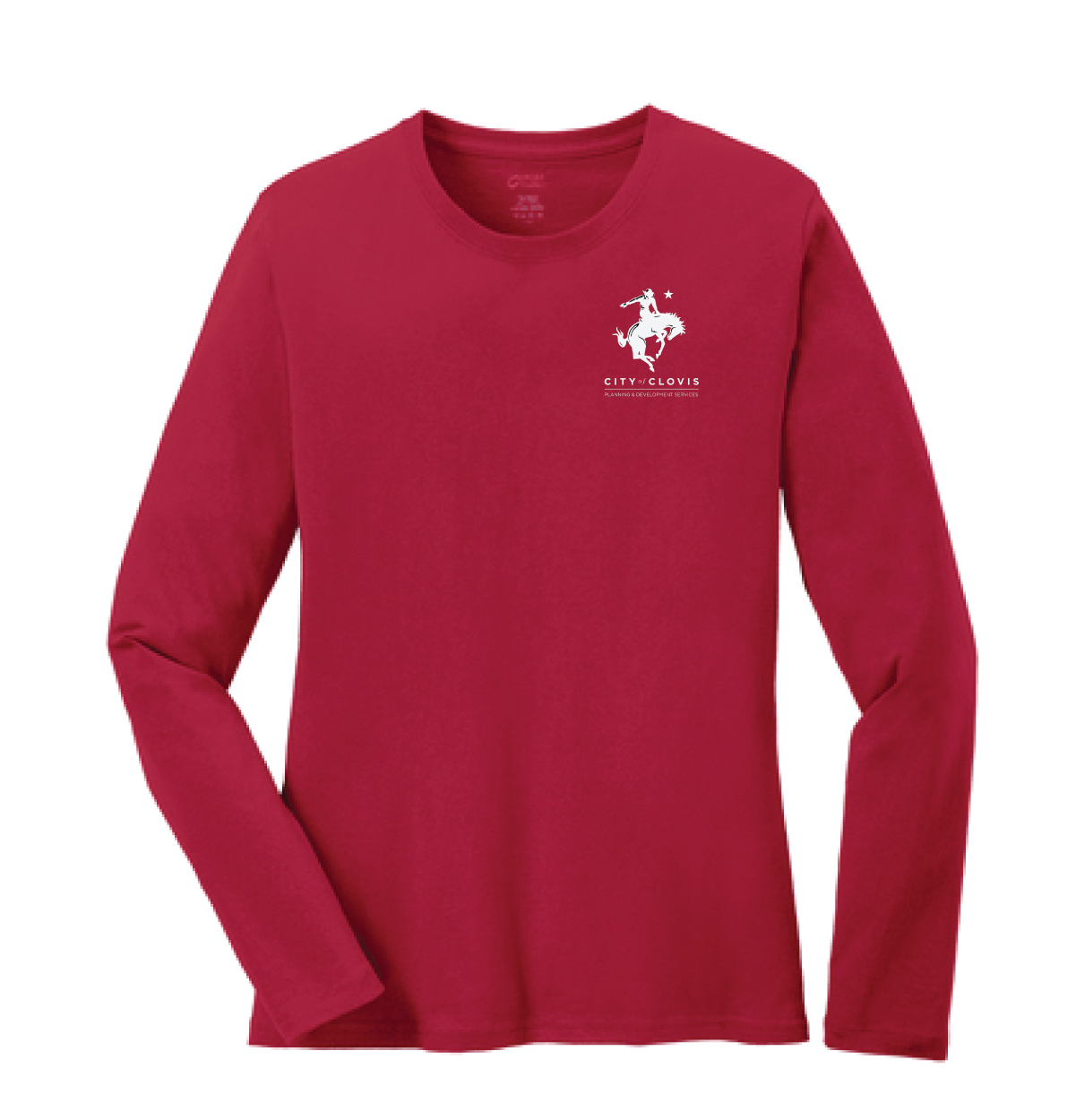 Port & Company® Women's Long Sleeve Core Cotton Tee