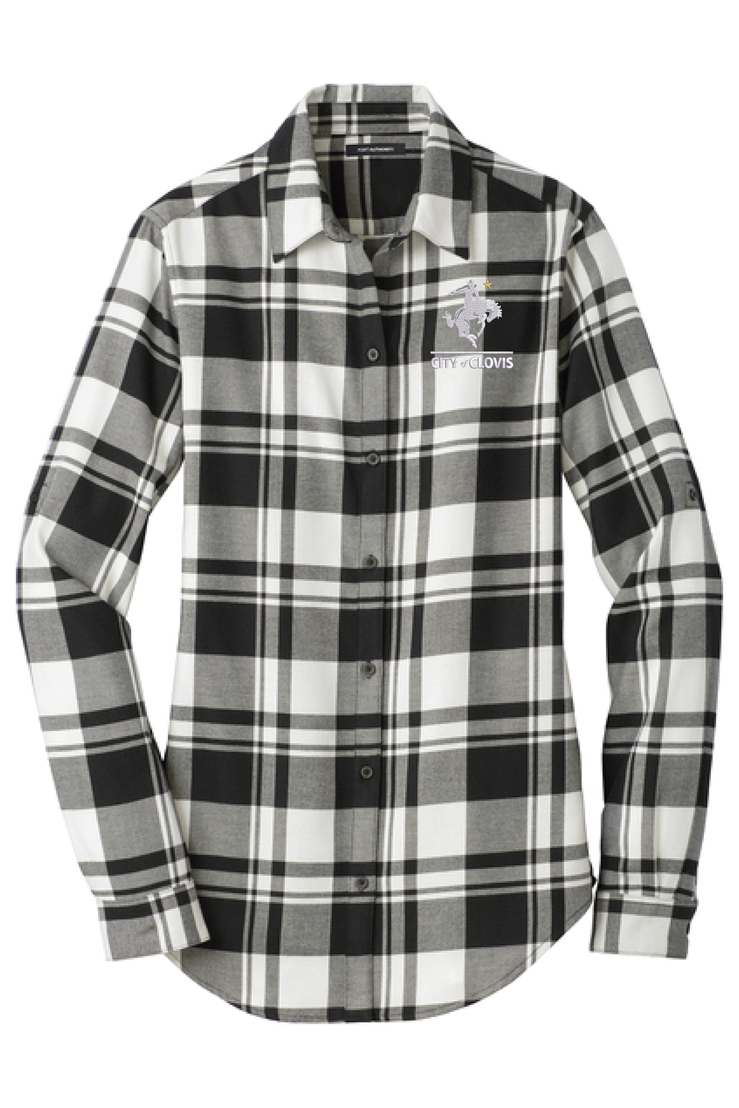 Port Authority® Women's Plaid Flannel Tunic