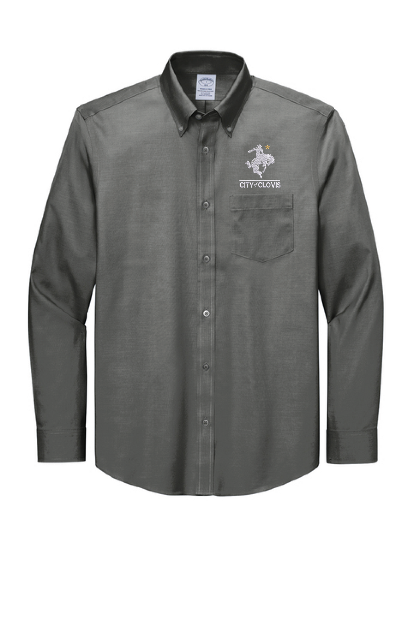 Brooks Brothers® Tall Wrinkle-Free Stretch Pinpoint Shirt (Big & Tall)