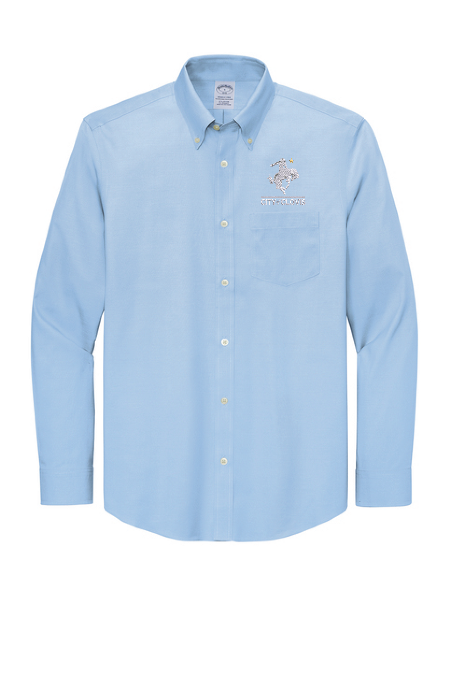 Brooks Brothers® Tall Wrinkle-Free Stretch Pinpoint Shirt (Big & Tall)