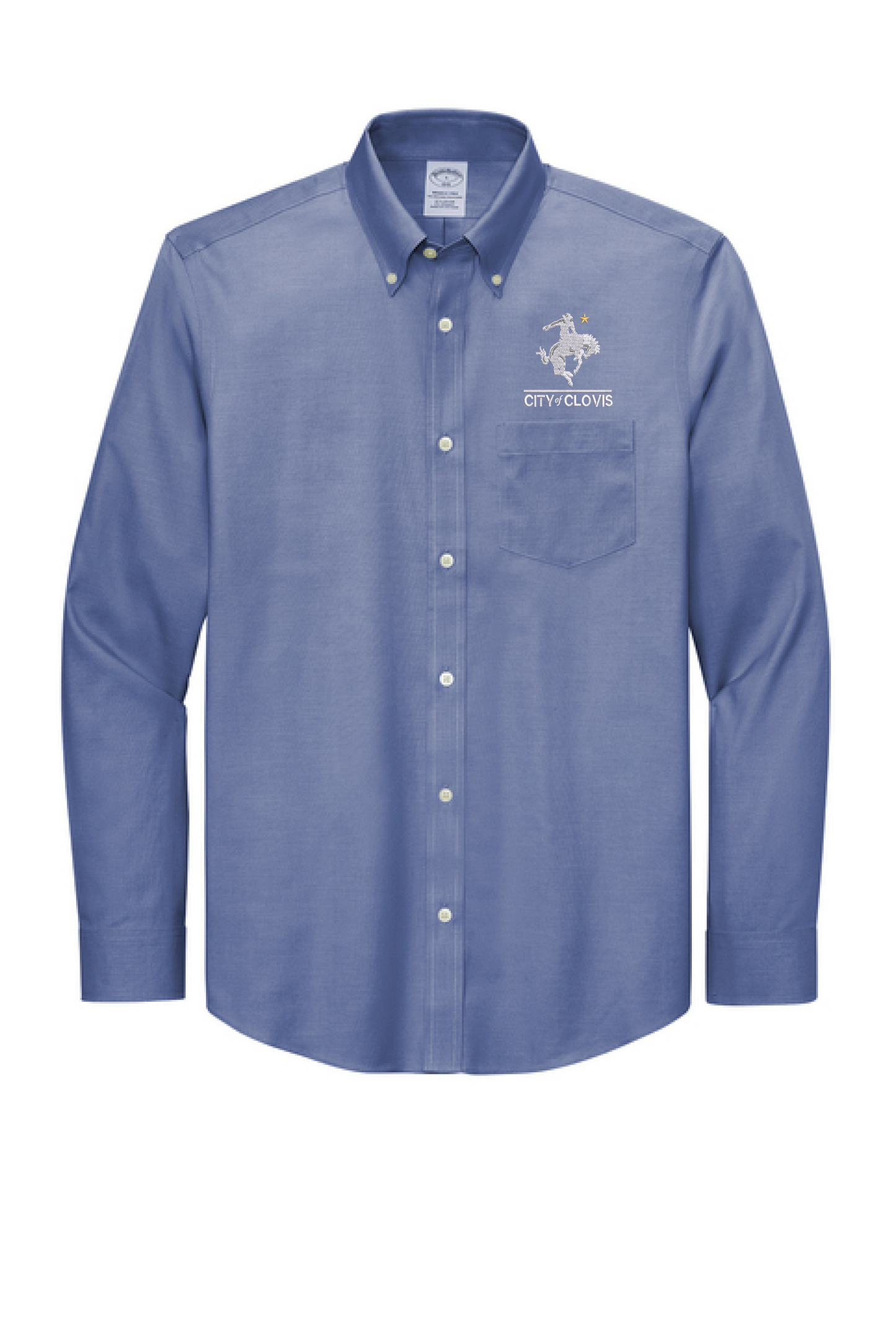 Brooks Brothers® Tall Wrinkle-Free Stretch Pinpoint Shirt (Big & Tall)