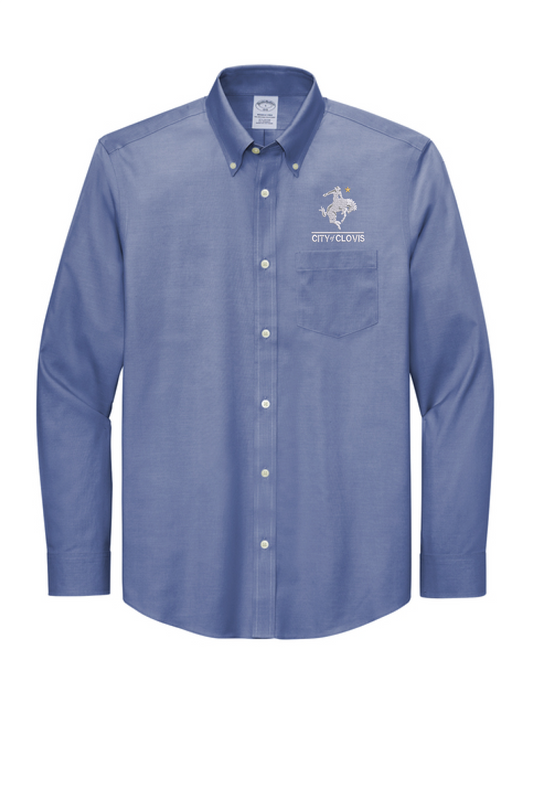Brooks Brothers® Tall Wrinkle-Free Stretch Pinpoint Shirt (Big & Tall)