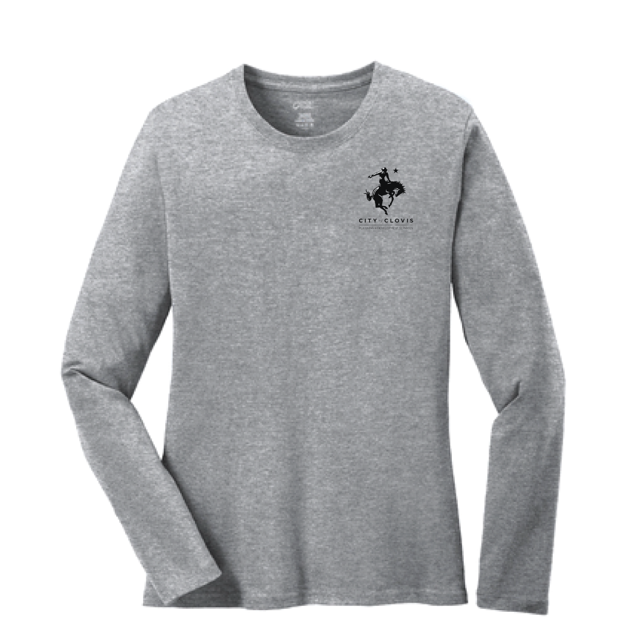 Port & Company® Women's Long Sleeve Core Cotton Tee