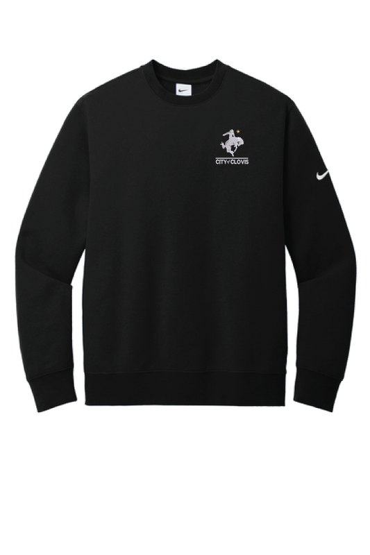 Unisex Nike Club Fleece Sleeve Swoosh Crew