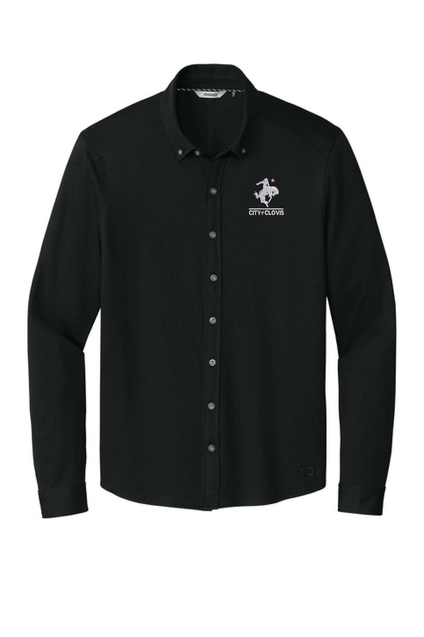 OGIO® Code Stretch Long Sleeve Button-Up
