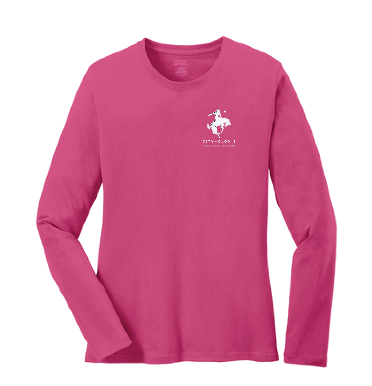 Port & Company® Women's Long Sleeve Core Cotton Tee