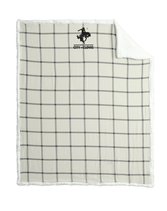 Port Authority ® Flannel Sherpa Blanket