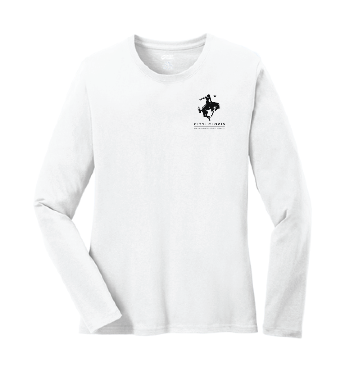 Port & Company® Women's Long Sleeve Core Cotton Tee